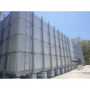 Réservoir d'eau en fibre de verre 5000lt Réservoir d'eau en fibre de verre GRP Oman Réservoir d'eau sur le toit 10000 ltr