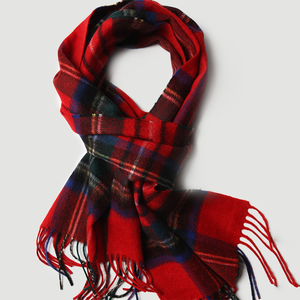 Bufandas Unisex Classic Scottish Plaid Bufanda de invierno 100% Cachemira - Product Image 4