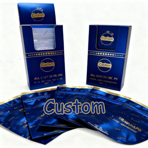 Boîte d'affichage et sac personnalisés pour papier à rouler <span class=keywords><strong>BLUNT</strong></span> WRAP, emballage en mylar <span class=keywords><strong>de</strong></span> 3,5 g, sacs en mylar avec boîte d'affichage GRATUITE pour papier à rouler <span class=keywords><strong>BLUNT</strong></span> WRAP - Product Image 2