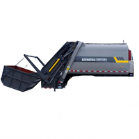Structure supérieure personnalisée pour camion compacteur de déchets diesel Euro 3-6 de 15 m³