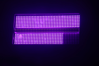 Luz Estroboscópica LED para Escenario, 250W RGB, Tres Lámparas LED, Luz Estroboscópica Móvil para Fiestas, Bares, DJ, Conciertos