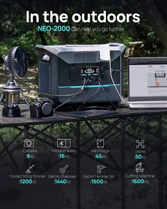 Outdoor Energy Storage Power Supply Multifunctional Large Capacity 2000W Portable Outdoor Household Emergency Power Supply - Product Image 5