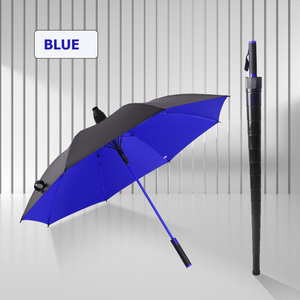 Couverture télescopique en plastique Parapluie Grand Parapluie Oversize Ventilé Auvent Imperméable Coupe-Vent <span class=keywords><strong>Bâton</strong></span> Golf Parapluie Uv Pare-Soleil - Product Image 5
