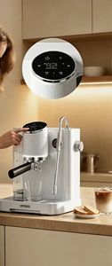 Nouvelle <span class=keywords><strong>machine</strong></span> <span class=keywords><strong>à</strong></span> <span class=keywords><strong>café</strong></span> professionnelle semi-automatique pour pub, cafetière commerciale, <span class=keywords><strong>machine</strong></span> <span class=keywords><strong>à</strong></span> expresso avec levier vapeur - Product Image 4
