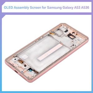 Assemblage <span class=keywords><strong>complet</strong></span> d'écran tactile d'affichage OLED d'origine de prix usine avec le cadre pour le <span class=keywords><strong>Samsung</strong></span> Galaxy <span class=keywords><strong>A53</strong></span> A536 - Product Image 3