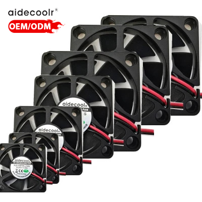 Hot Sale 60mm 70mm 80mm 92mm 120mm Bldc 12v 24v 36v Fan Silent Axial Flow Micro Fan for Cooling Fan OEM & ODM Supported BLACK
