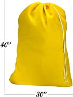 Sac à linge en nylon avec fermeture à cordon de serrage verrouillable lavable en machine pour un panier à linge ou un panier assez solide