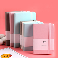 Carnet de notes de poche personnalisé en gros, petit et simple, avec stylo intégré, portable