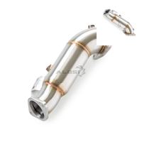 Tuyau d'échappement 2.0T pour Hyundai Genesis G80 2017-2024 en acier inoxydable 304, section de tuyau turbo haute performance à flux élevé