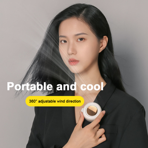 พัดลมคลิปหนีบเอวไร้ใบพัดแบบพกพา หมุนได้ 360 องศา พัดลมแบบหนีบไร้สาย 900mAh ปรับความเร็วได้ 3 ระดับ ใช้ในบ้านและรถยนต์ - Product Image 2
