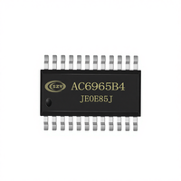Puce de codecs vocaux Bluetooth V5.1 Jieli AC6965E4 240 MHz MCU-32 bits USB 2.0 OTG Processeur programmable compatible MSBC pour téléphone BT