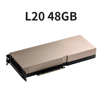 Baru untuk Tesla L20 48G AI Training & Inference GPU Card dengan Antarmuka PCI Express Pendingin Kipas untuk Penggunaan Desktop 900-2G133-00A0-000