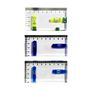 Niveau à bulle transparent en T de niveau 3, mini, horizontal, pour le bricolage à domicile - Product Image 1