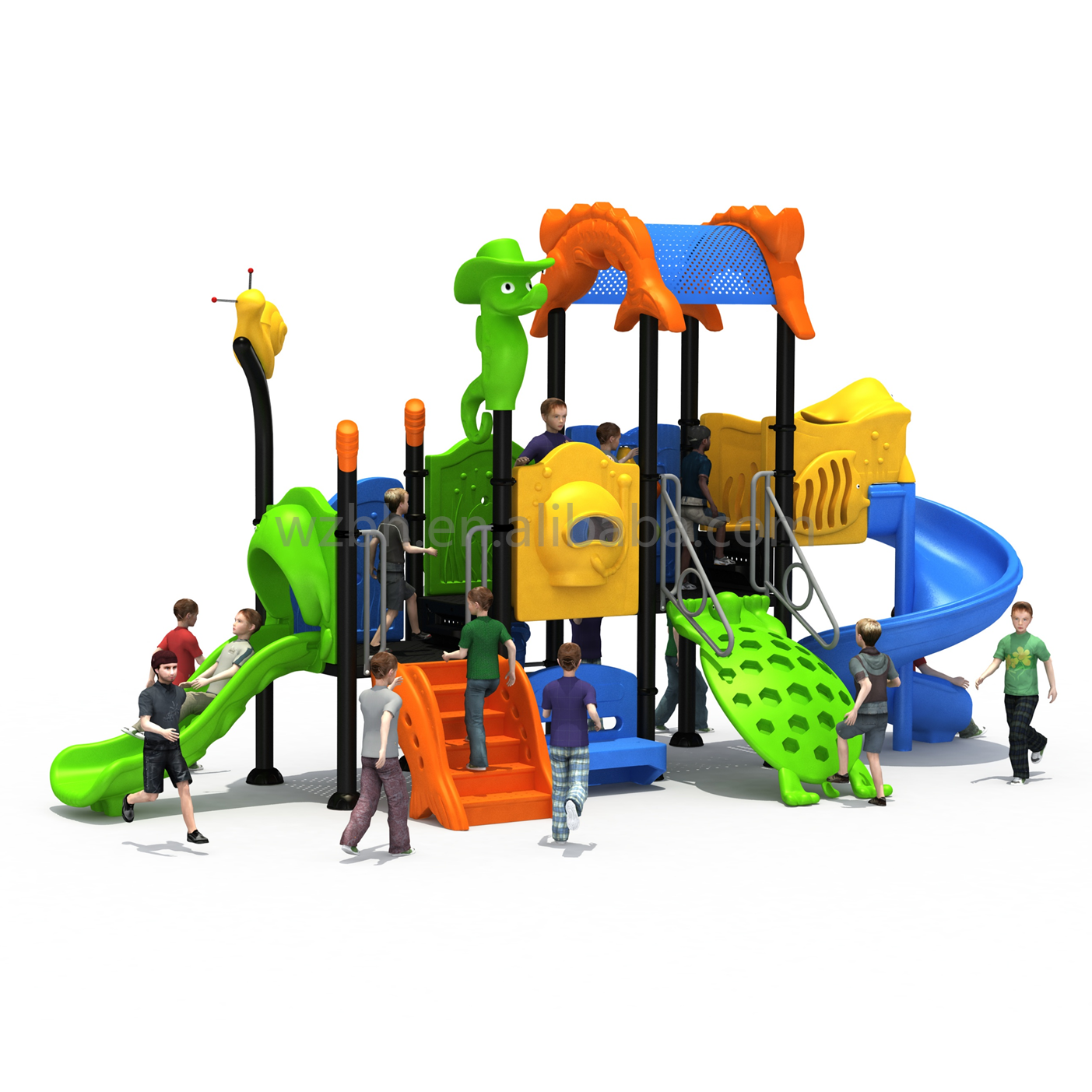 Children Park Items Fun Durable Outdoor Playground Equipment