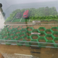 Grilles d'herbe poreuses en plastique HDPE d'usine/grilles de pavage/grille géocell/gravier