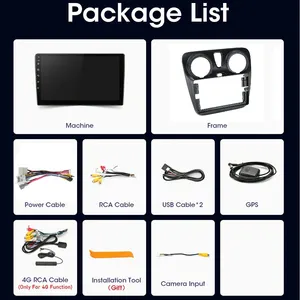 Android đài phát thanh xe cho Renault lodgy dokker 2012 2020 đa phương tiện Video Player Navigation GPS Auto Stereo DVD đầu đơn vị autoradio - Product Image 6