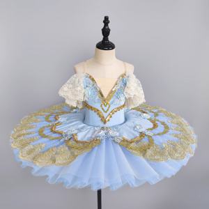 Jupe de tutu de ballet pour enfants et adultes, performance professionnelle de costumes de danse de ballet - Product Image 1