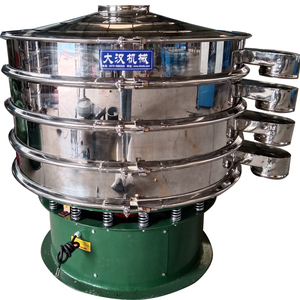 Machine de tamisage vibratoire industrielle motorisée grande capacité certifiée CE ISO 1 an Séparateur de poudre de tamisage de farine Vibrateur rotatif - Product Image 1