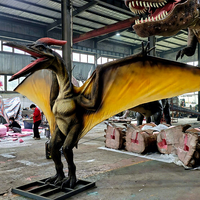 Tema Parkları İçin Özelleştirilmiş Animatronik Dinozor Sergileri: Hareketli Pterozor Robot