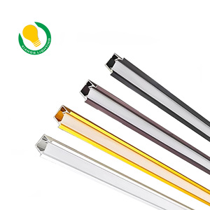 Plâtre de plafond de canal de profil de LED de cloison sèche de profil en aluminium de prix usine pour la lumière de bande - Product Image 1
