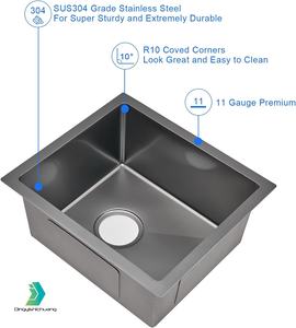 Petit évier miniature en acier inoxydable OEM/ODM pour le lavage des mains, idéal pour le camping ou les voyages - Product Image 3