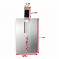 Clé USB en métal personnalisable avec logo, forme carte de crédit, imprimante UV A4 pour cartes d'identité, clé USB en PVC, impression de cartes plastiques