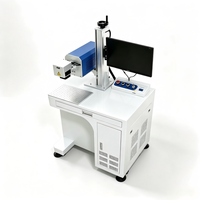 Nouvelle arrivée, machine de marquage au laser CO2 30W 60W, fonctionnement simple, marqueur industriel pour matériaux plastiques