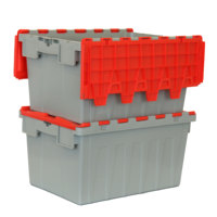 Conteneurs de Stockage Industriels Grande Capacité Empilables en Plastique "Hot Selling", Bac de Manutention Robuste pour Logistique et Déménagement