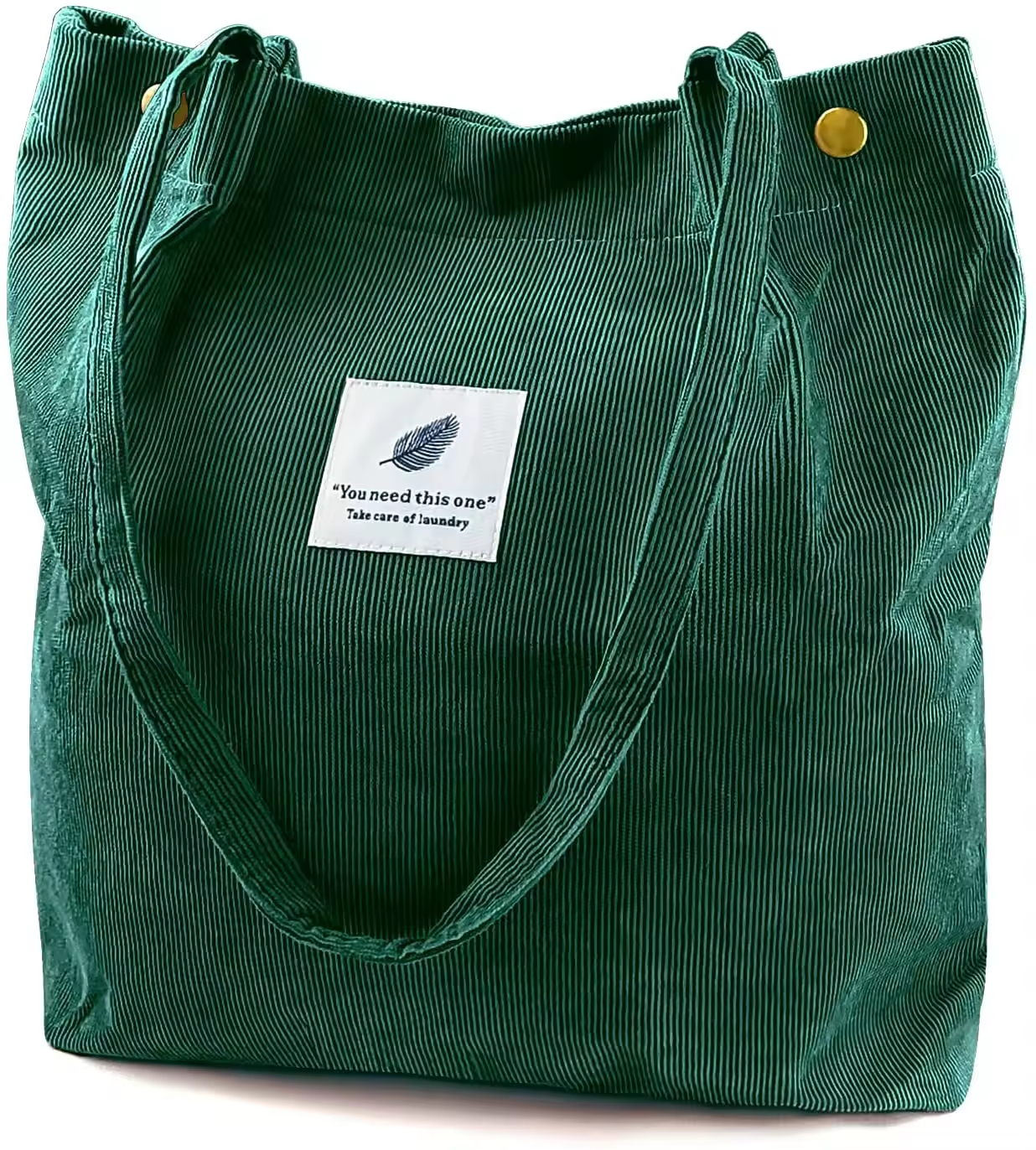 eco corduroy fashion bag