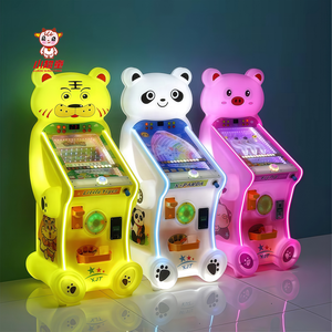Xiao Chao Tong, cuentas comerciales que funcionan con monedas, Linda máquina de pinball para mascotas, máquina de plástico Pachinko con varilla de tracción que funciona con monedas para niños - Product Image 2