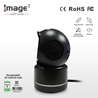 Escáner de Código de Barras USB con Cable, Omnidireccional 2D, Lector de Códigos QR 1D/2D para Supermercados y Puntos de Venta, Disponible en Stock