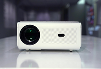 Proyector Portátil Veacine A8 Blanco HD 1080P 4K Compatible con WIFI 6 BT5.4 HDMI Android LCD de 5 Pulgadas para Negocios