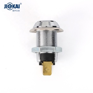 JK201 2341 anahtar anahtarı para kutusu kilit SPST off-on kilit anahtarı yapmak için asansör kilit elektrik tübüler anahtar sistemi - Product Image 2