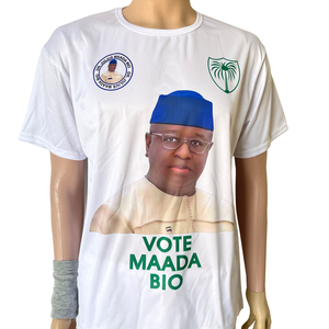 Camiseta de Manga Corta Unisex para Campaña Electoral, Personalizada con Impresión, Precio Bajo, Venta al Por Mayor del Fabricante 2025, Sudáfrica - Product Image 5