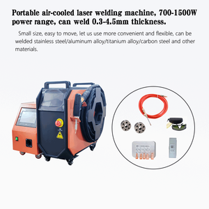 Machine de soudage laser portative à refroidissement par air 1500W 3 en 1 - Product Image 2