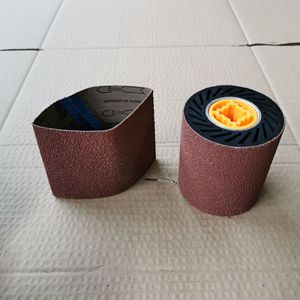 Tambor de expansión de goma <span class=keywords><strong>para</strong></span> bandas de lijado abrasivo 90*100*19mm Rueda de pulido de tambor de lijado de expansión - Product Image 5