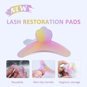 Protège-<span class=keywords><strong>cils</strong></span> en silicone réutilisables pour rehaussement et teinture des <span class=keywords><strong>cils</strong></span> – Usage professionnel en salon – Vente en gros - Product Image 5