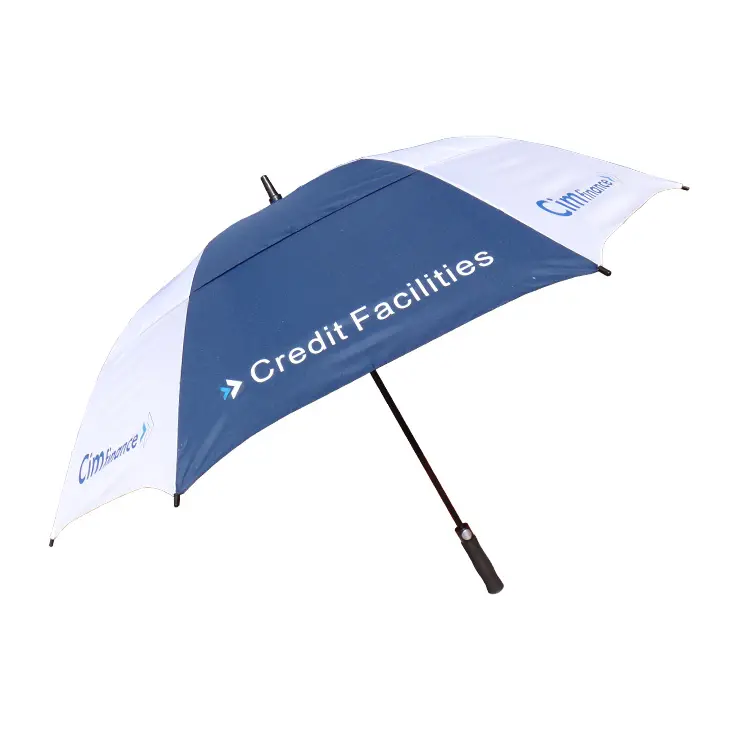 도매 좋은 가격 핫 브랜드 OEM 광고 맞춤형 골프 우산 로고 인쇄 선물 우산 프로모션