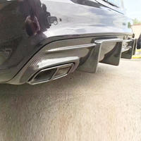 Diffuseur arrière sport en fibre de carbone pour Mercedes CLA 2013-2019