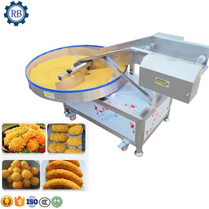 Machine à paner automatique à haute capacité <span class=keywords><strong>pour</strong></span> pâtés à la viande, nuggets de poulet, aliments, poisson, hamburgers, galettes, tempura - Product Image 3