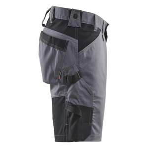BLAKLADER - 175318329600C44 Craftsman <b>shorts</b> stretch Mid grey - EAN 7330509924884 WORK <b>TROUSERS</b> WORK <b>SHORTS</b> - Product Image 4