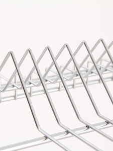 Thép carbon ESD SMT PCB Reel lưu trữ Xe đẩy kim loại kệ Chrome dây Kệ Giá xe đẩy giỏ hàng - Product Image 2