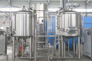 Système de saccharification pour brasserie 5000L/2500L avec <span class=keywords><strong>pompe</strong></span> moteur pour brasserie, bar, restaurant, usine de bière, production d'alcool - Product Image 2