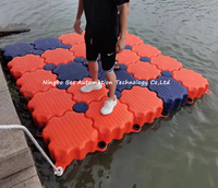 Vente en gros de flotteurs de ponton antidérapants-plate-forme flottante cubique personnalisable pour la construction de ponts/quais
