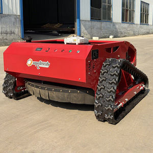 จัดส่งฟรีหุ่นยนต์ตัดหญ้าอัจฉริยะ RC รถตัดหญ้าน้ำมันเบนซินมินิแทรคเตอร์ขนาดเล็กหุ่นยนต์เลี้ยวไม่ใช้แก๊สเครื่องตัดหิมะใบมีดตัดหญ้า - Product Image 4