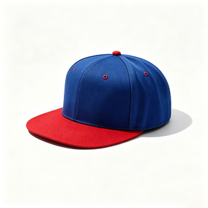 Wholesale Custom 6-Panel 100% Cotton Snapback <b>Hat</b> Blank <b>Flat</b> Brim Unisex Hip Hop Adjustable 3D Embroidery Image Snapback Cap - Product Image 6