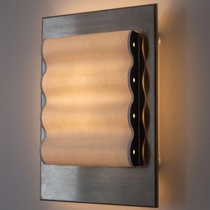 Minimalist Wall Lamp Wave Frame LED Light Source 220V For Hotel Room Restaurant Hallway Studio - Product Image 1