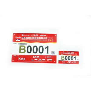 Número de babero de carrera de papel Tyvek personalizado de alta calidad para Número de carrera - Product Image 3