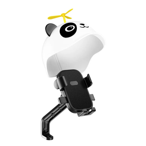 Vente chaude Personnalisé Petit Panda <span class=keywords><strong>Casque</strong></span> Portable Flexible Support De Navigation Rétroviseur Guidon Motos En Plein Air - Product Image 2