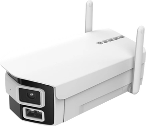 Hot-bán 4MP 180 độ toàn cảnh an ninh ip colorvu hai cách âm thanh ngoài trời cctv Dome tháp pháo PoE máy ảnh tương thích Hik - Product Image 2